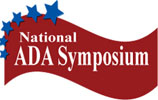 National ADA Symposium Logo
