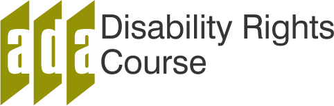 Disability Rights Web course Logo